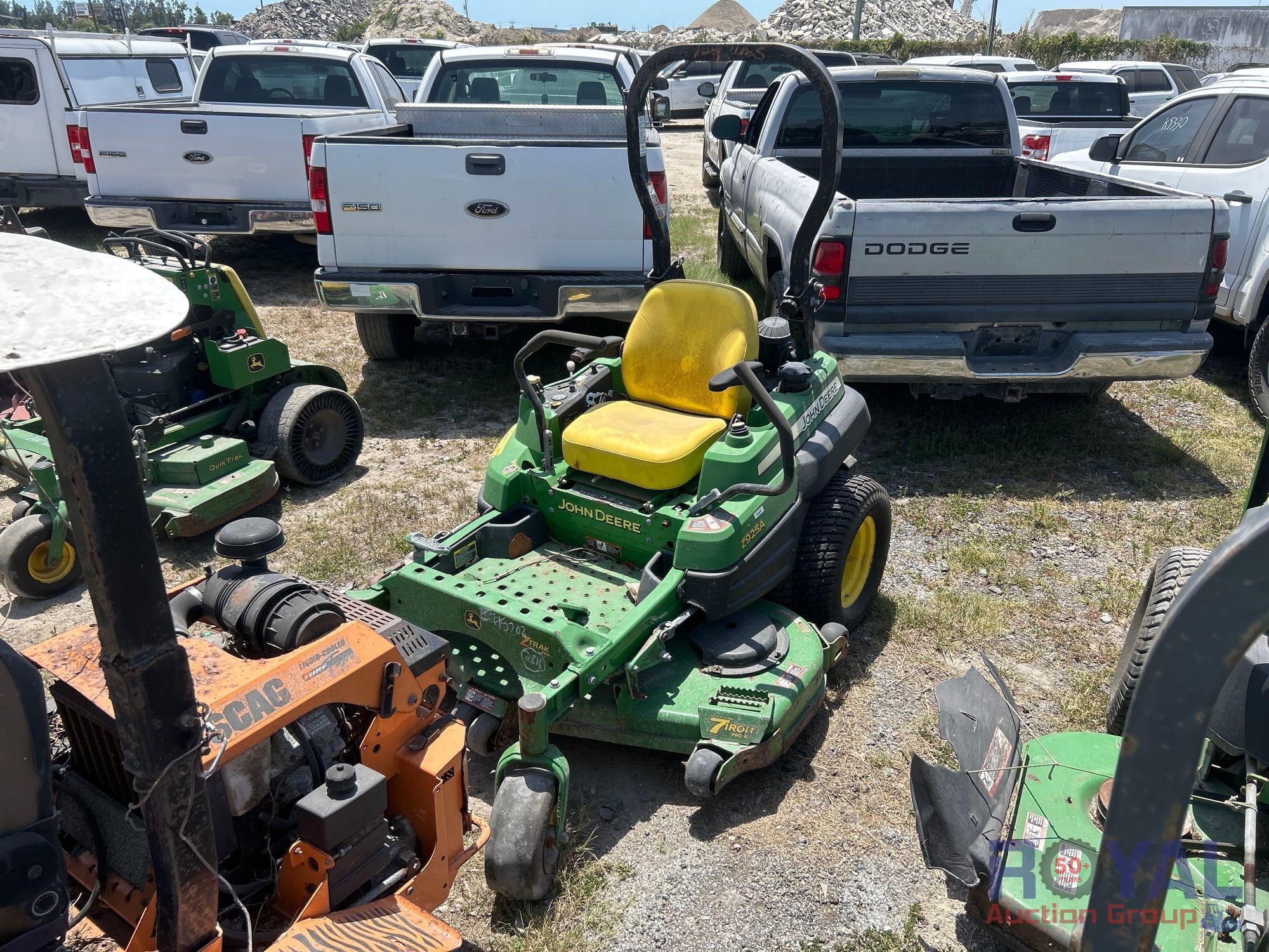 2011 John Deere Z Trak Pro Z925A 60in Zero Turn Mower (A46684)