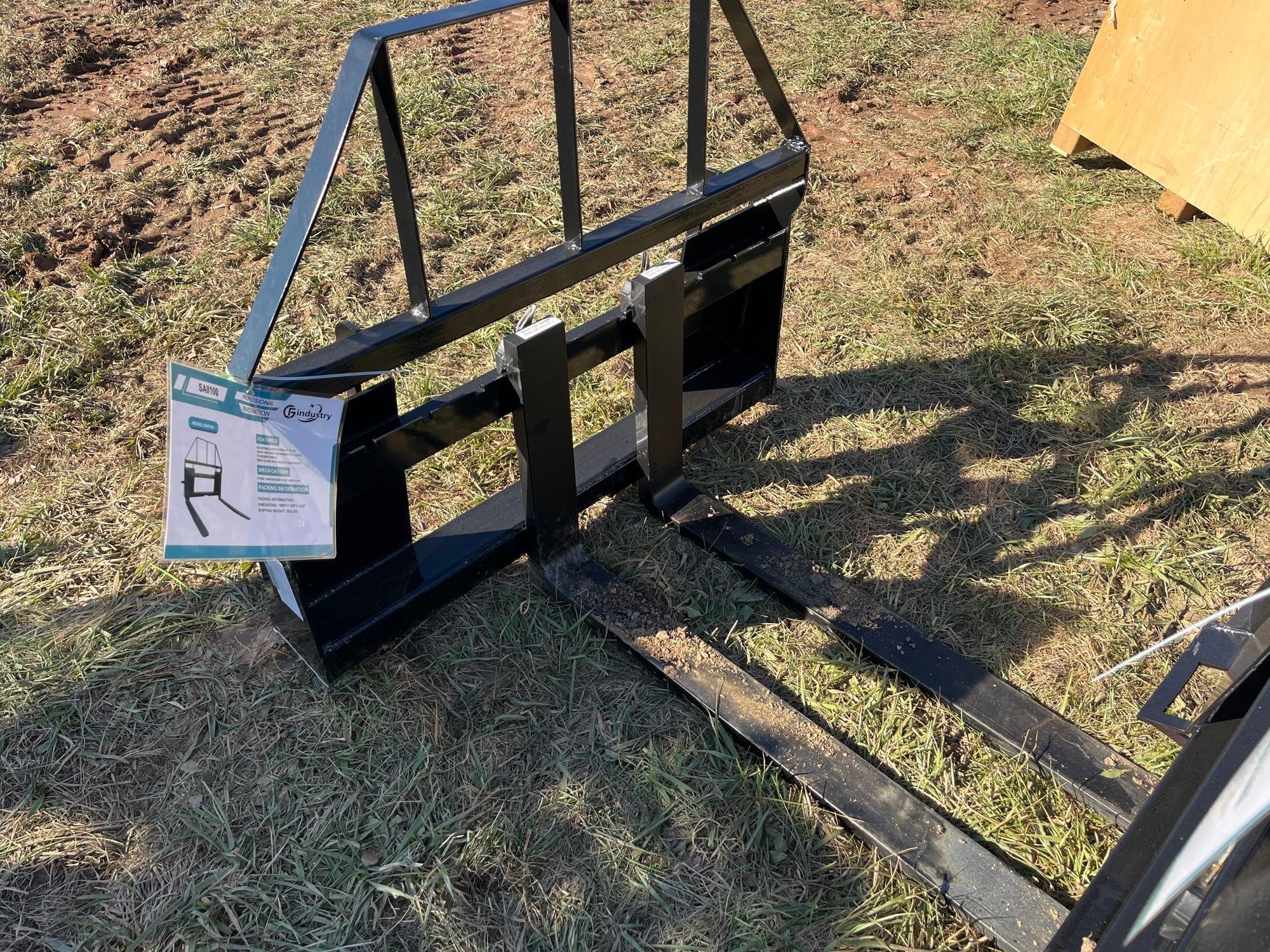 New/Unused Quick Attach Pallet Forks (A57454)