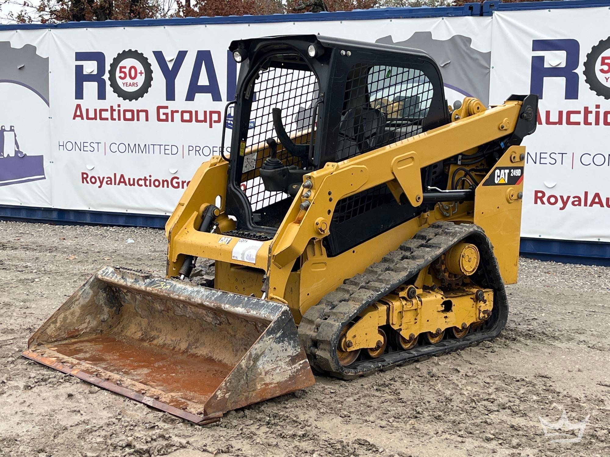 2019 Caterpillar 249D Compact Track Loader Skid Steer (A55973)