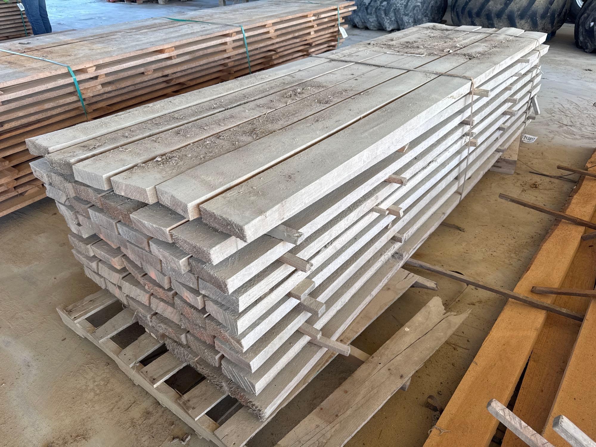 (APPROX. 54) 2X6X10.5 ROUGH SAWN OAK (A64276)