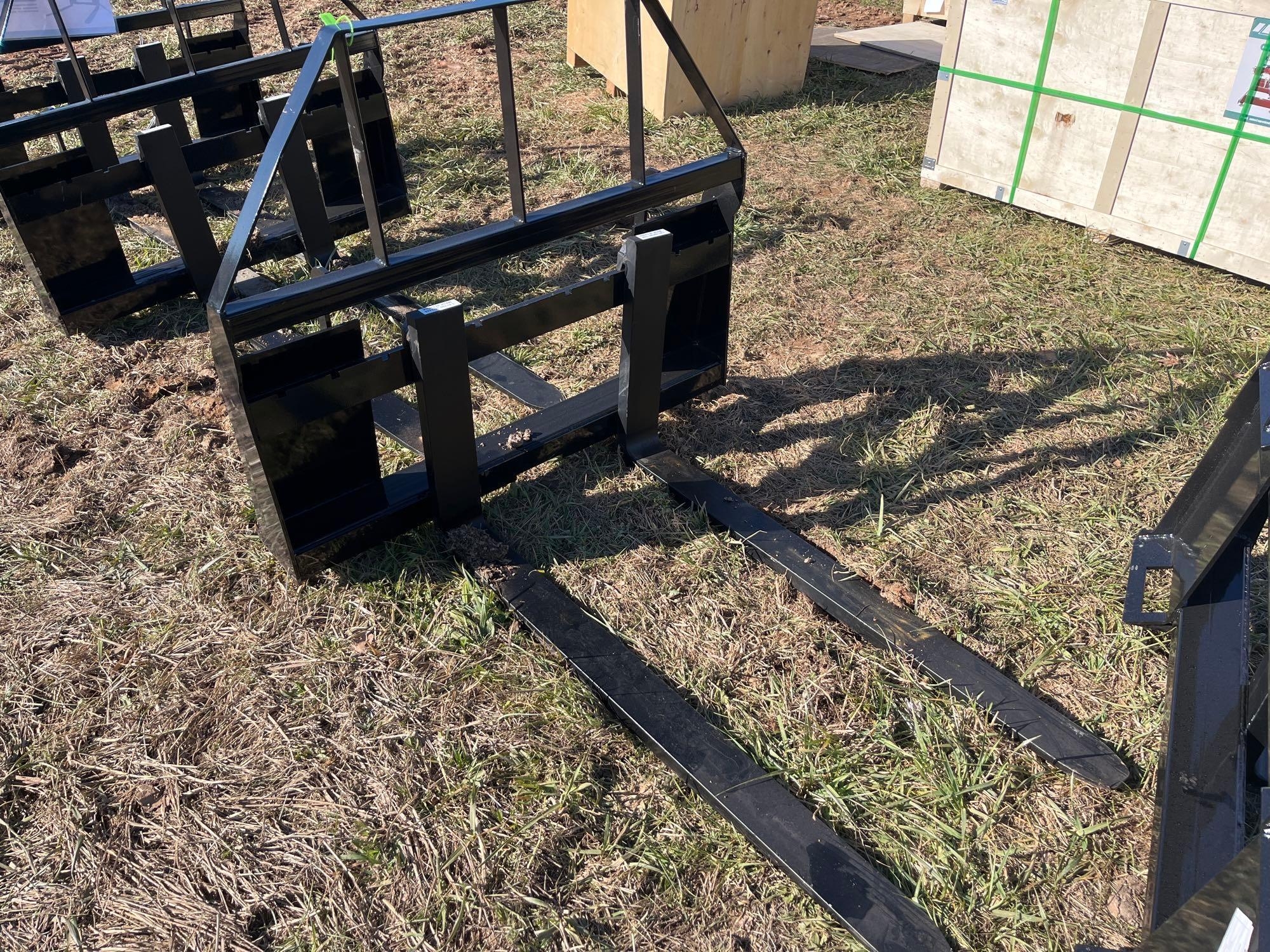 New/Unused Quick Attach Pallet Forks (A57454)