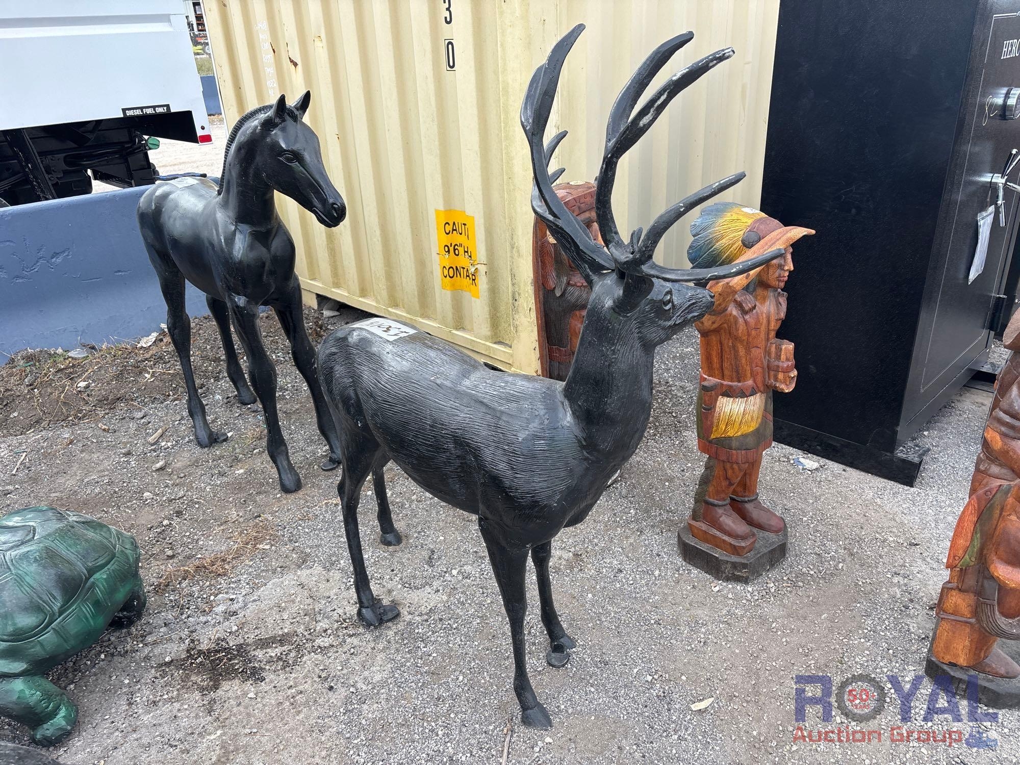 Decorative Deer Statue (A55758)