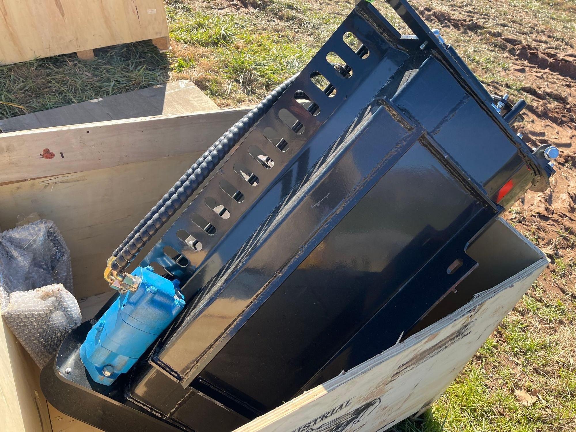 New/Unused Mini Skid Steer Bucket Mixer (A57454)