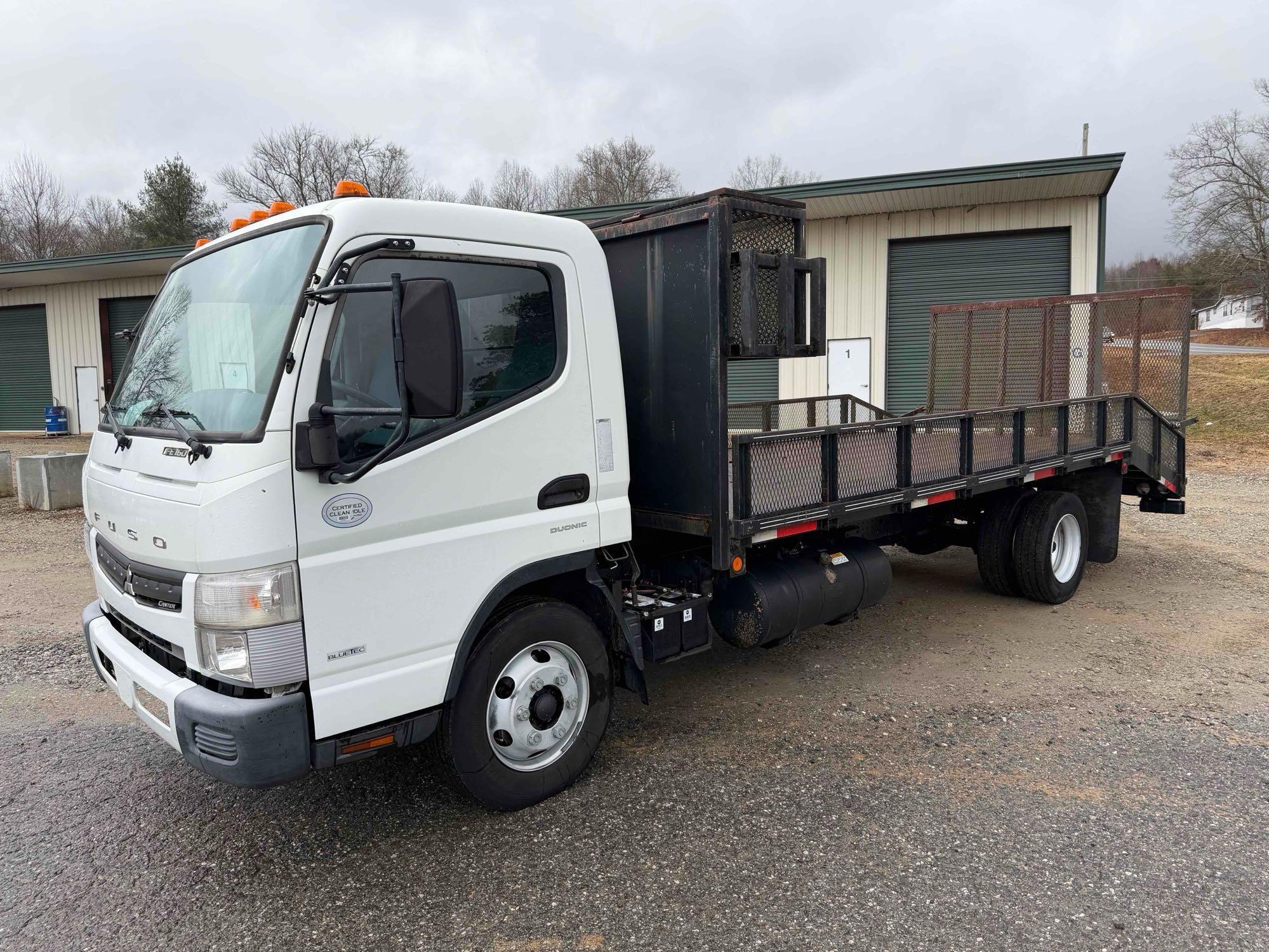 2017 Mitsubishi Fuso FEC72S Landscape Truck, VIN # JL6BNH1A9HK003132 (A65563)