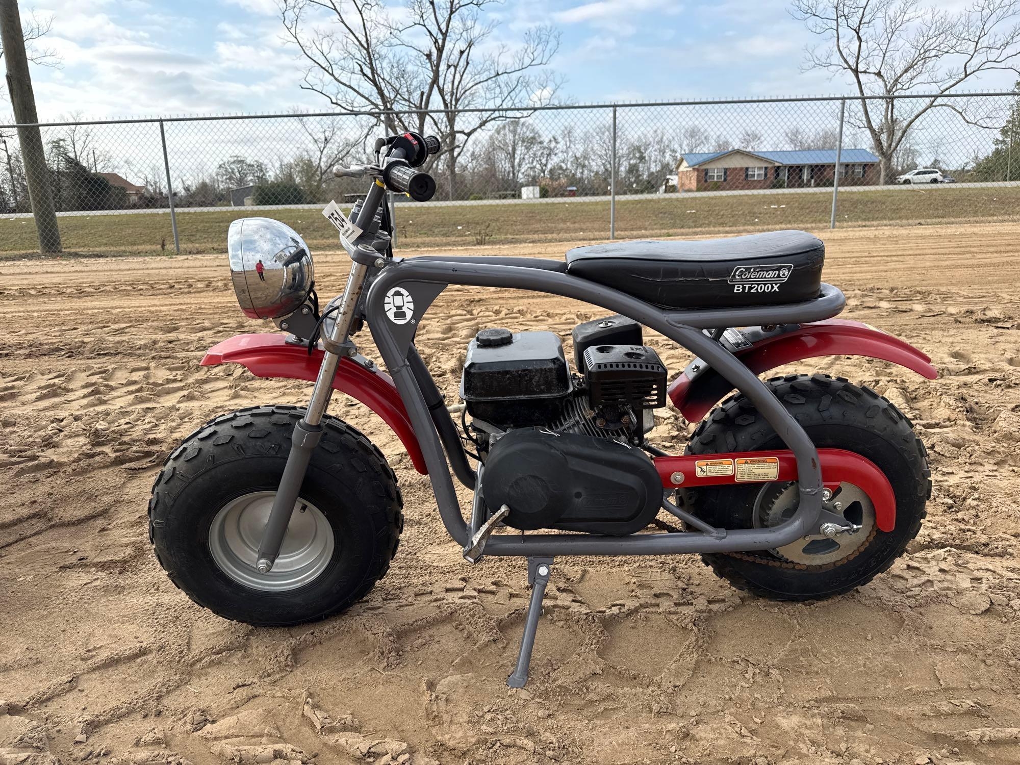 2019 COLEMAN BT200X MINI-BIKE (A60430)