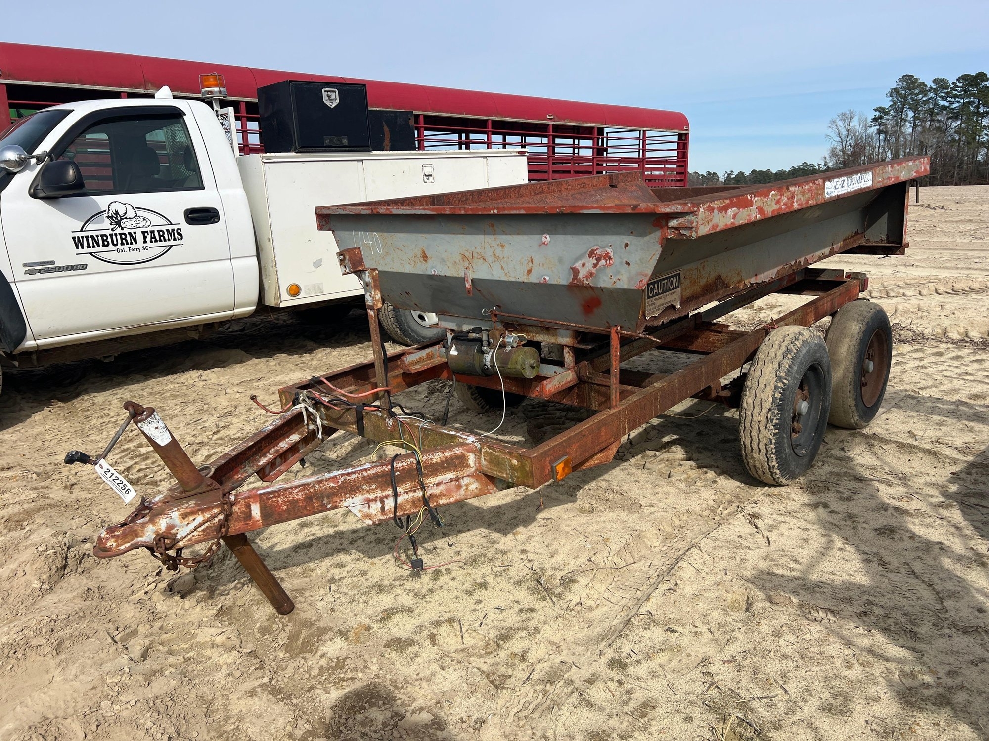 E-Z DUMPER T/A DUMP TRAILER (A63291)