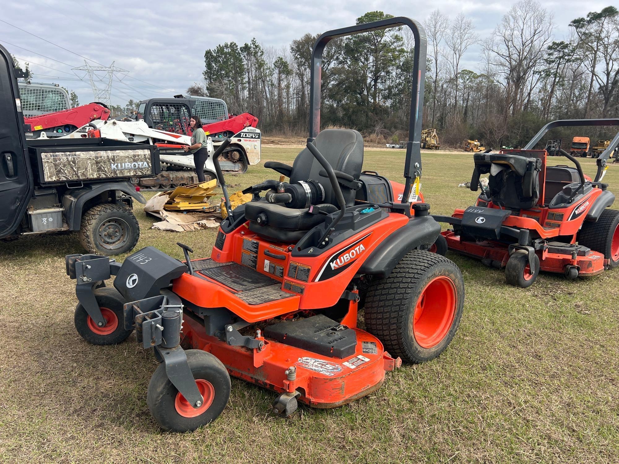 KUBOTA ZD1211 ZERO TURN LAWN MOWER (A60430)