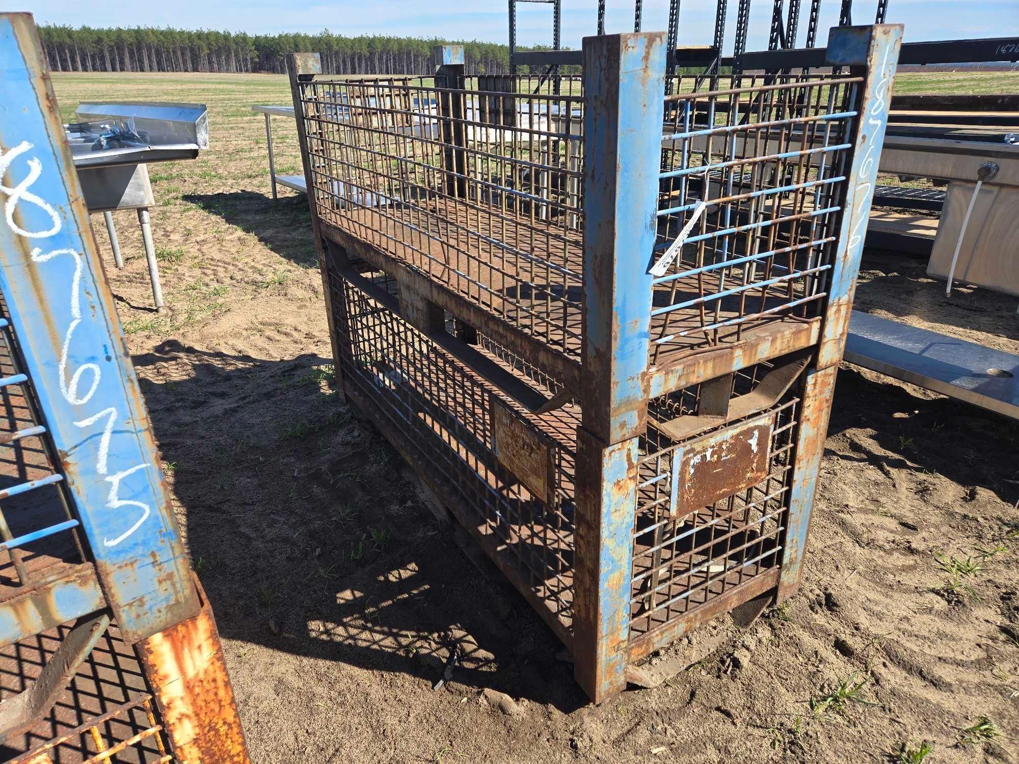 (2) WIRE BASKETS (A63745)