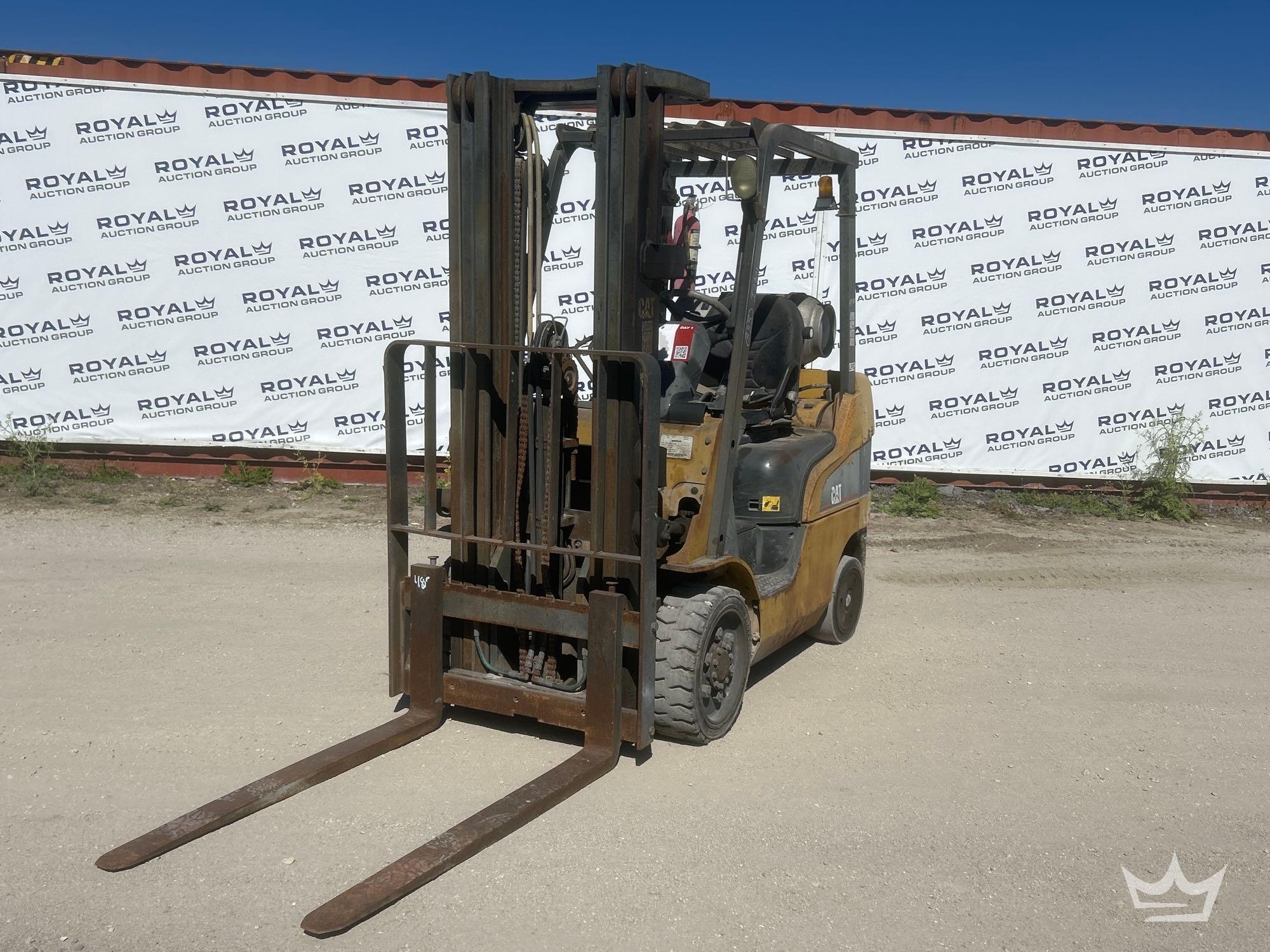 2007 Caterpillar C5000 5,000lb LP Forklift (A61567)