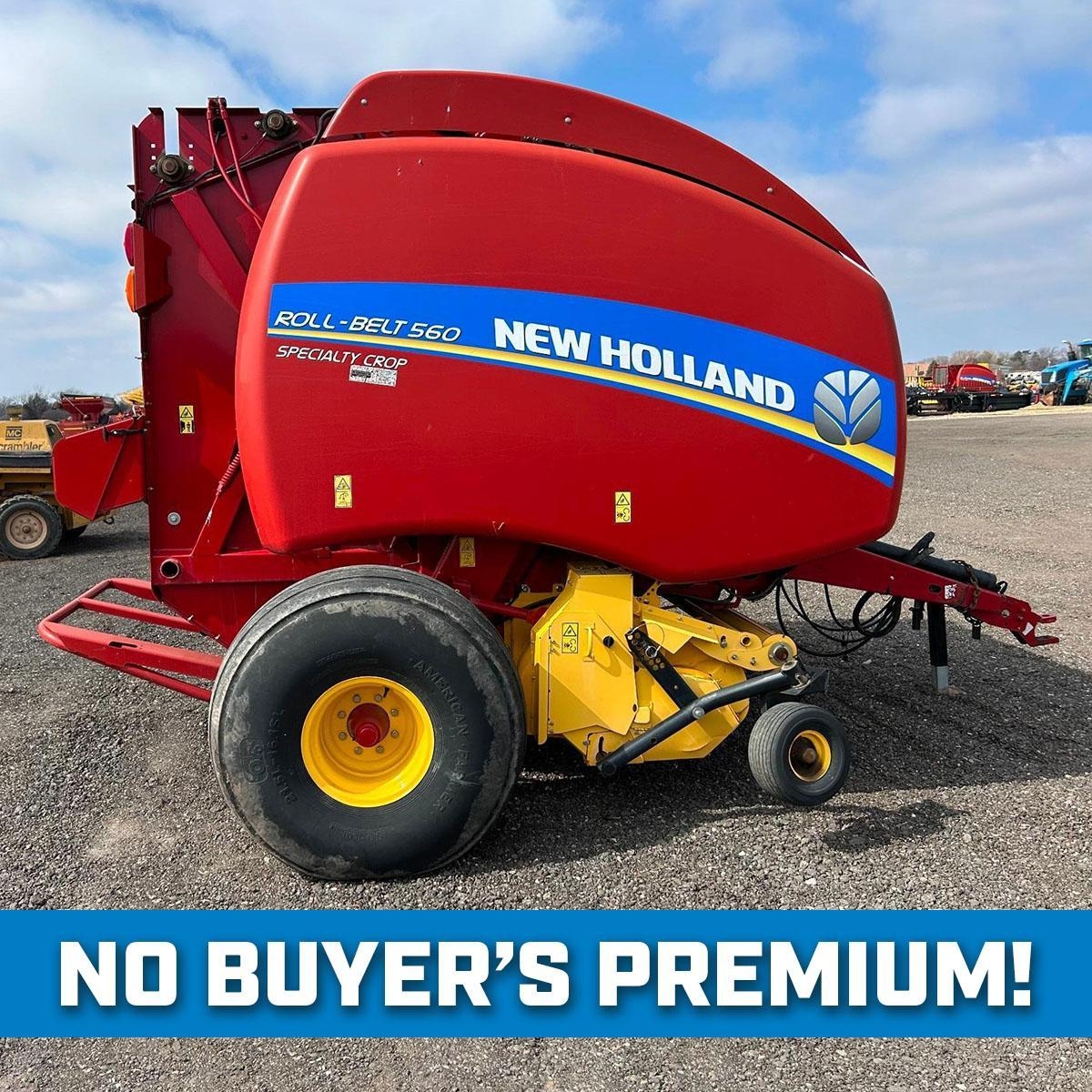 2015 New Holland 560 Round Baler (A63688)