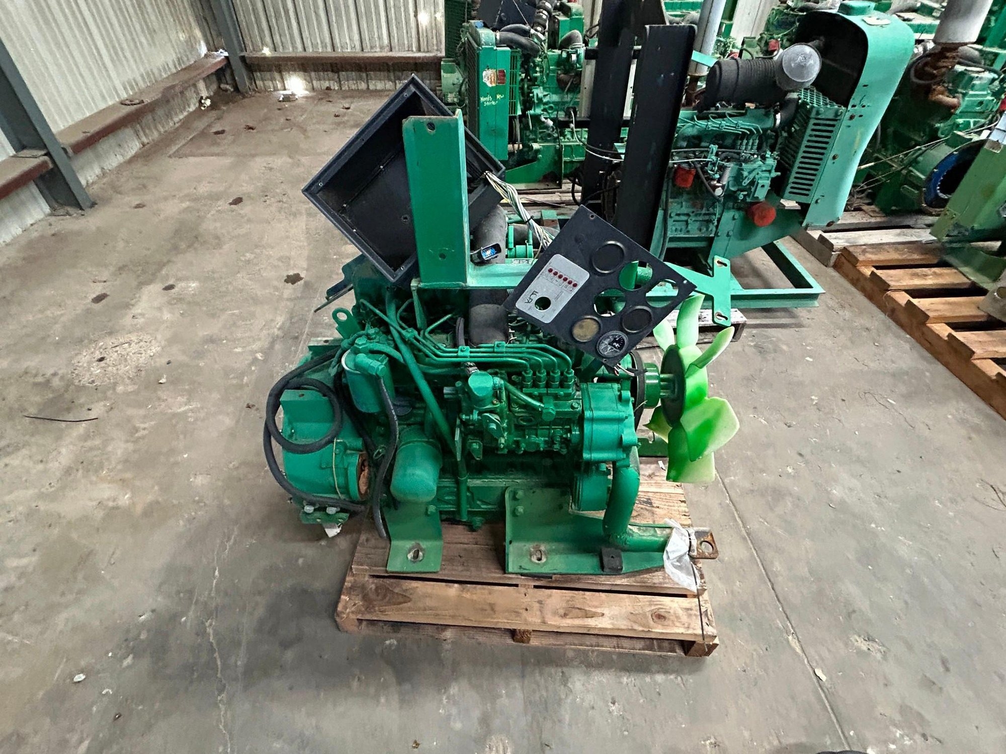 Kubota V3600-T Turbo Diesel Industrial Engine  63kW (84 HP)  2016 Model  Pump Takeout (A63689)