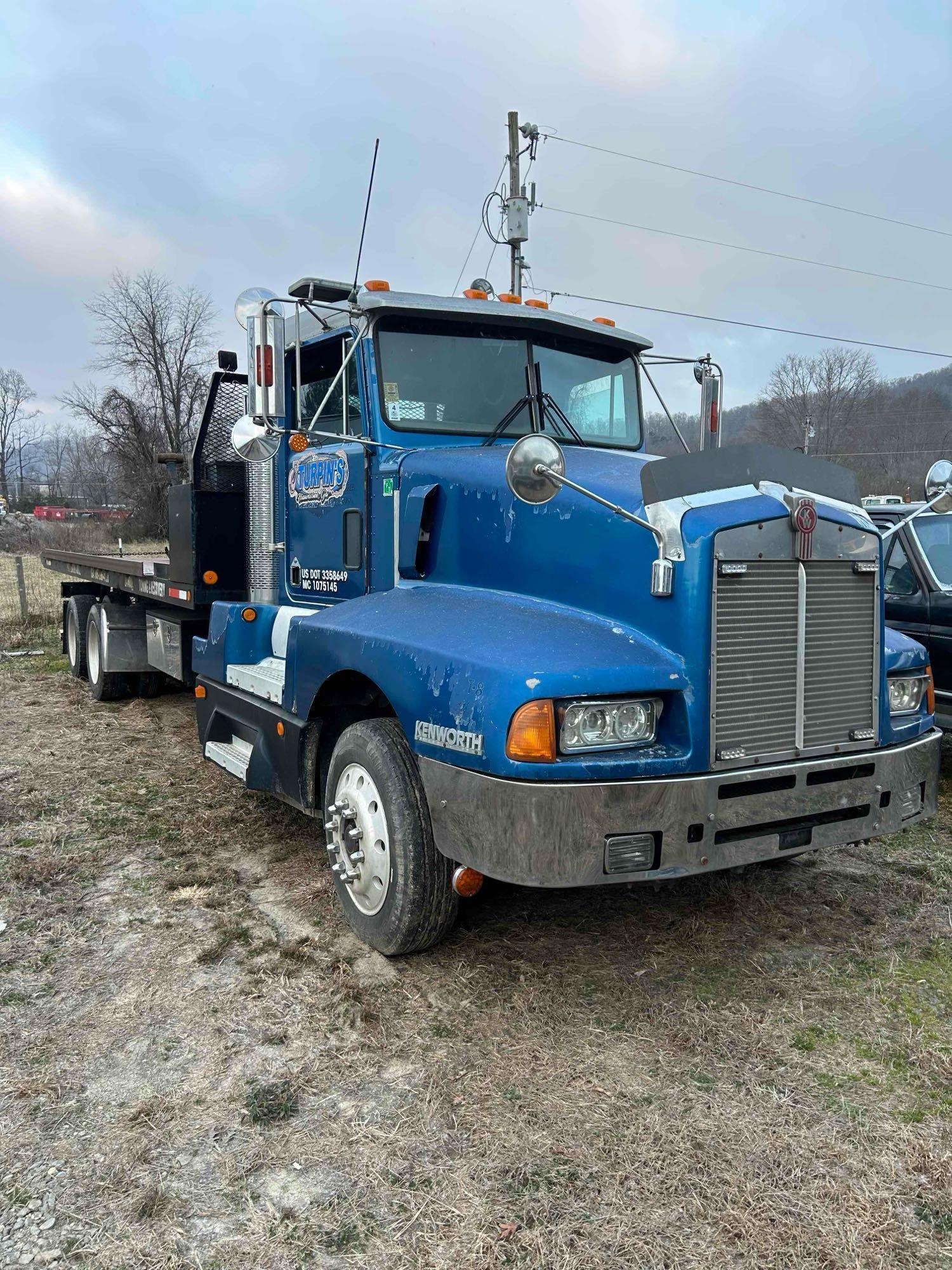 1988 Kenworth T600 15 Ton Rollback Truck, VIN # 2XKADB9X5JM506453 (A65563)