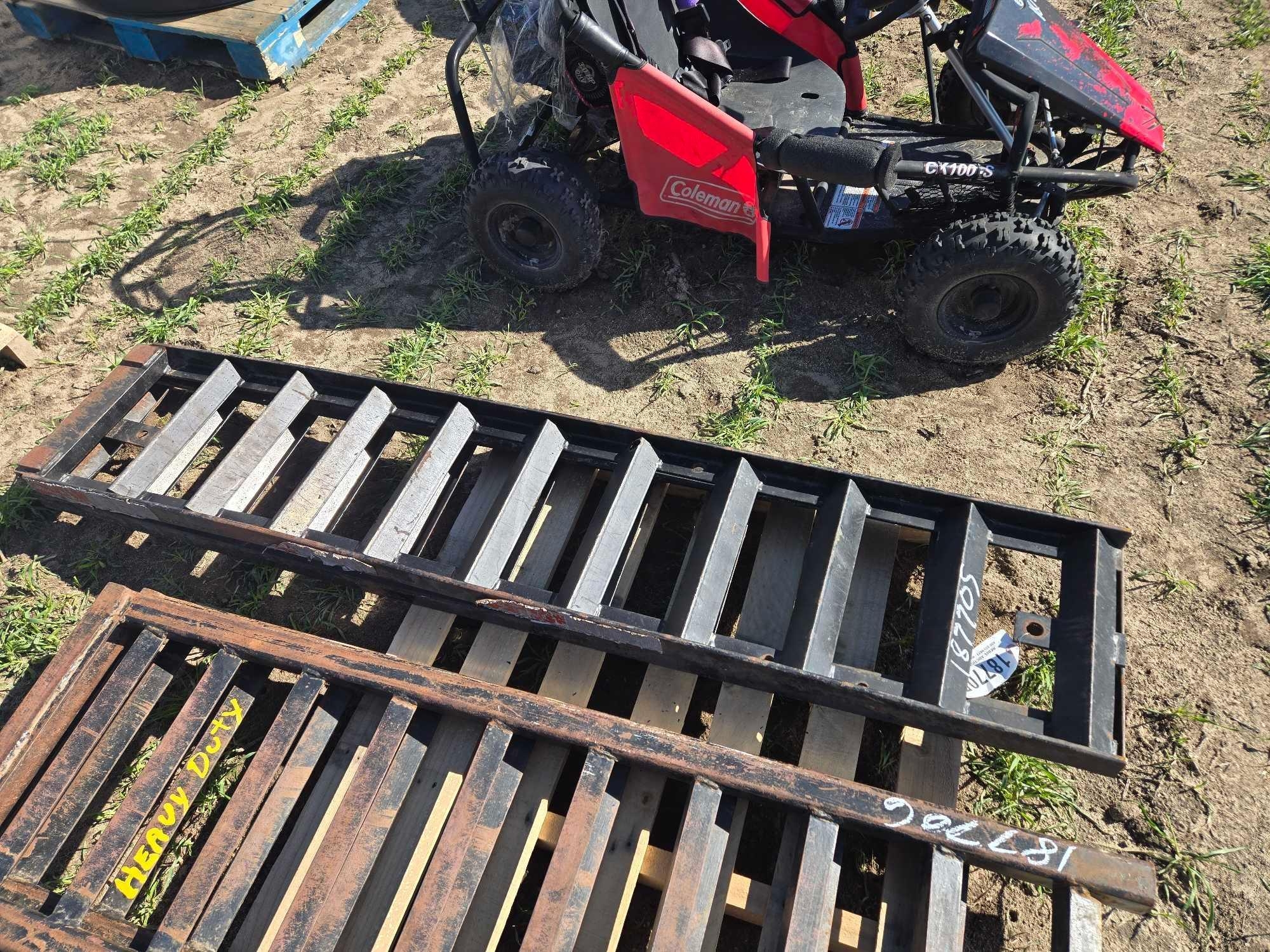 SET OF METAL RAMPS (A63745)