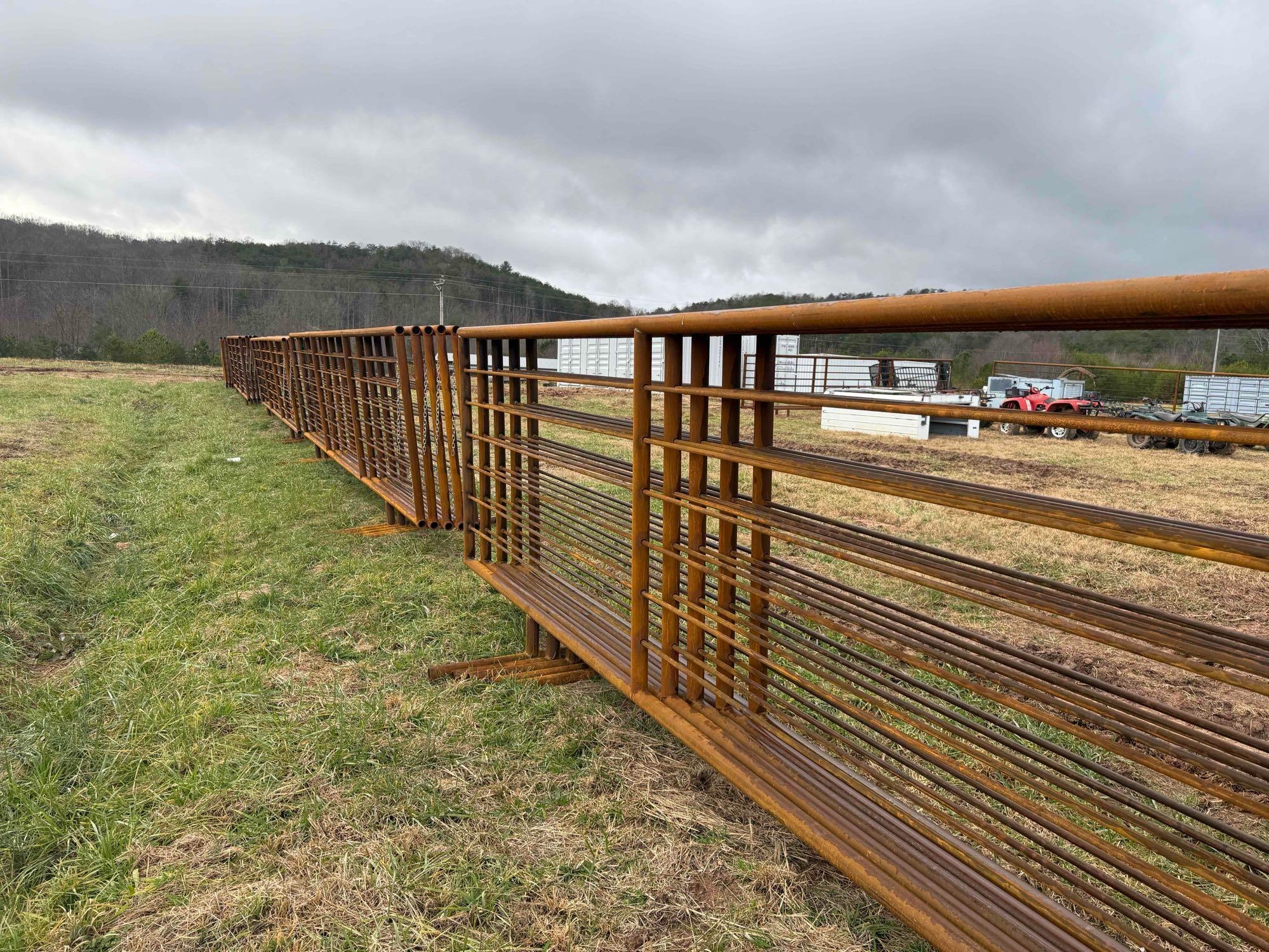 (1) HD 24ft Free Standing Corral Panel (A57454)