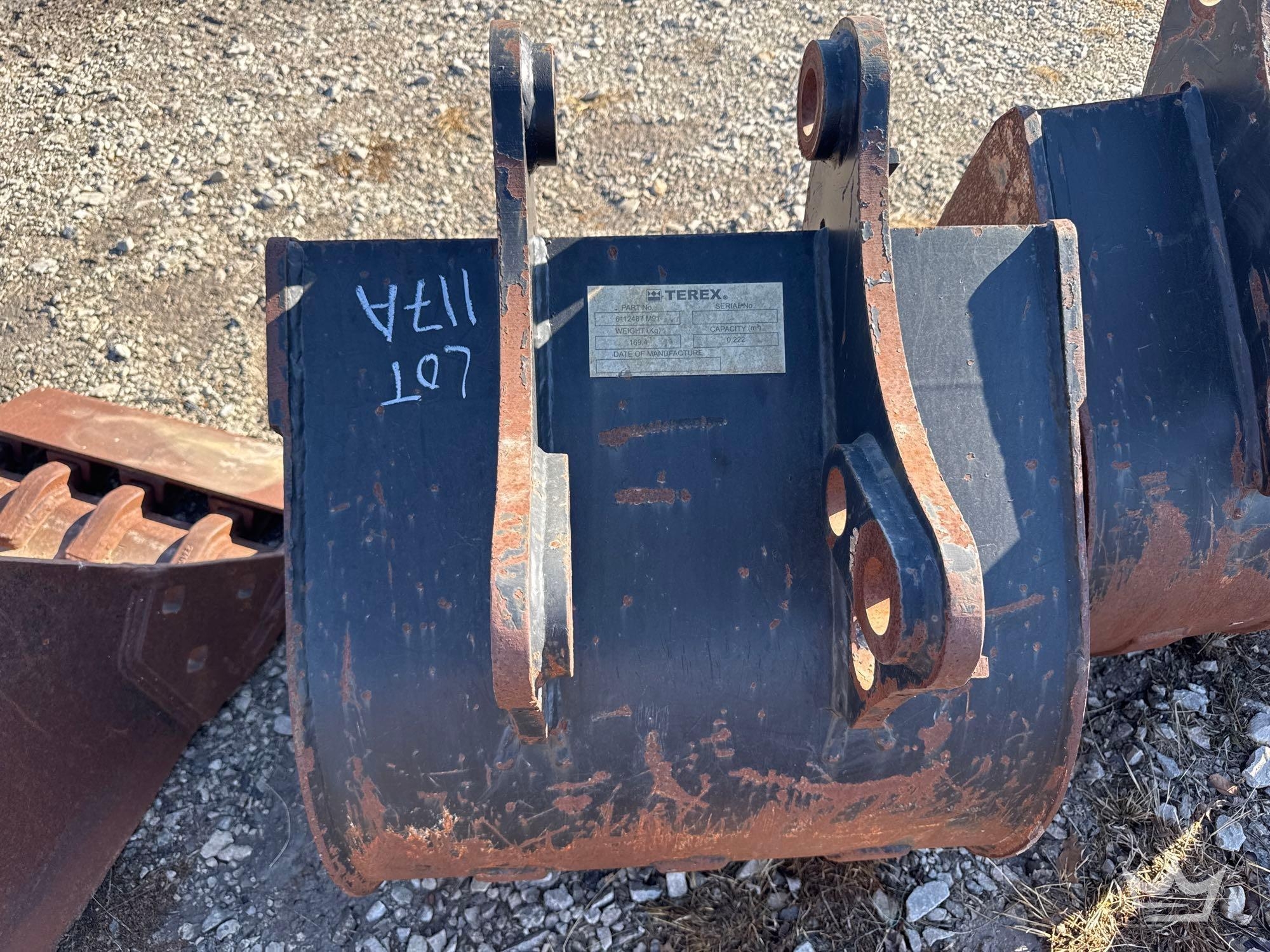 24in. Terex Tooth Excavator Bucket (A60352)