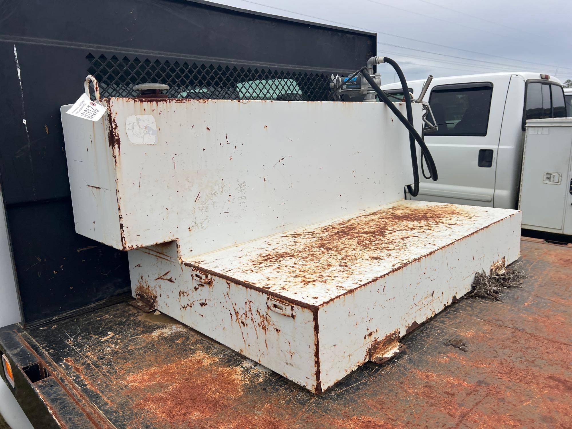 100 GALLON L SHAPE FUEL TANK W/ 12V PUMP (A64276)