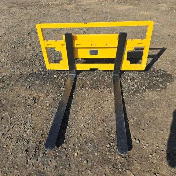 Mini Skid-Steer Forks (New/Unused) (A59225)