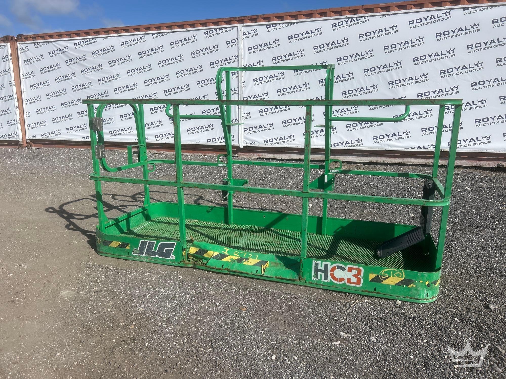 JLG HC3 8ft Boom Lift Man Basket Attachment (A61572)