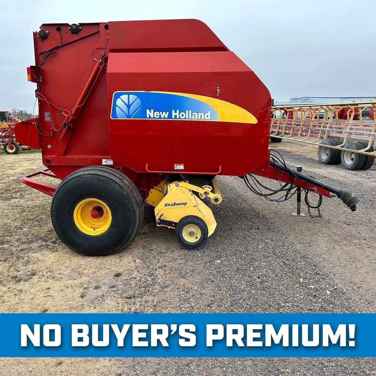 New Holland BR7090 Round Baler  5x6 Bales (A63688)