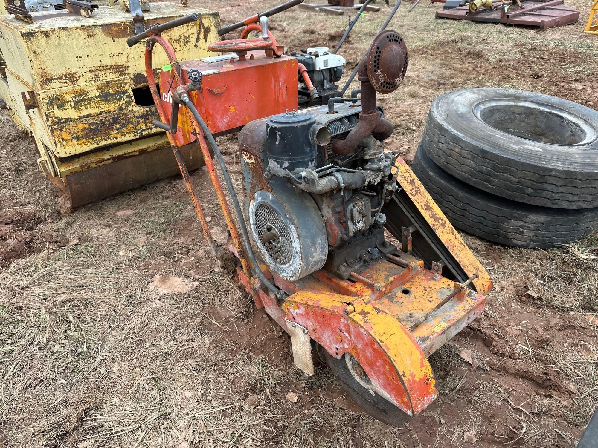 Clipper Walk Behind Concrete Saw (A57454)