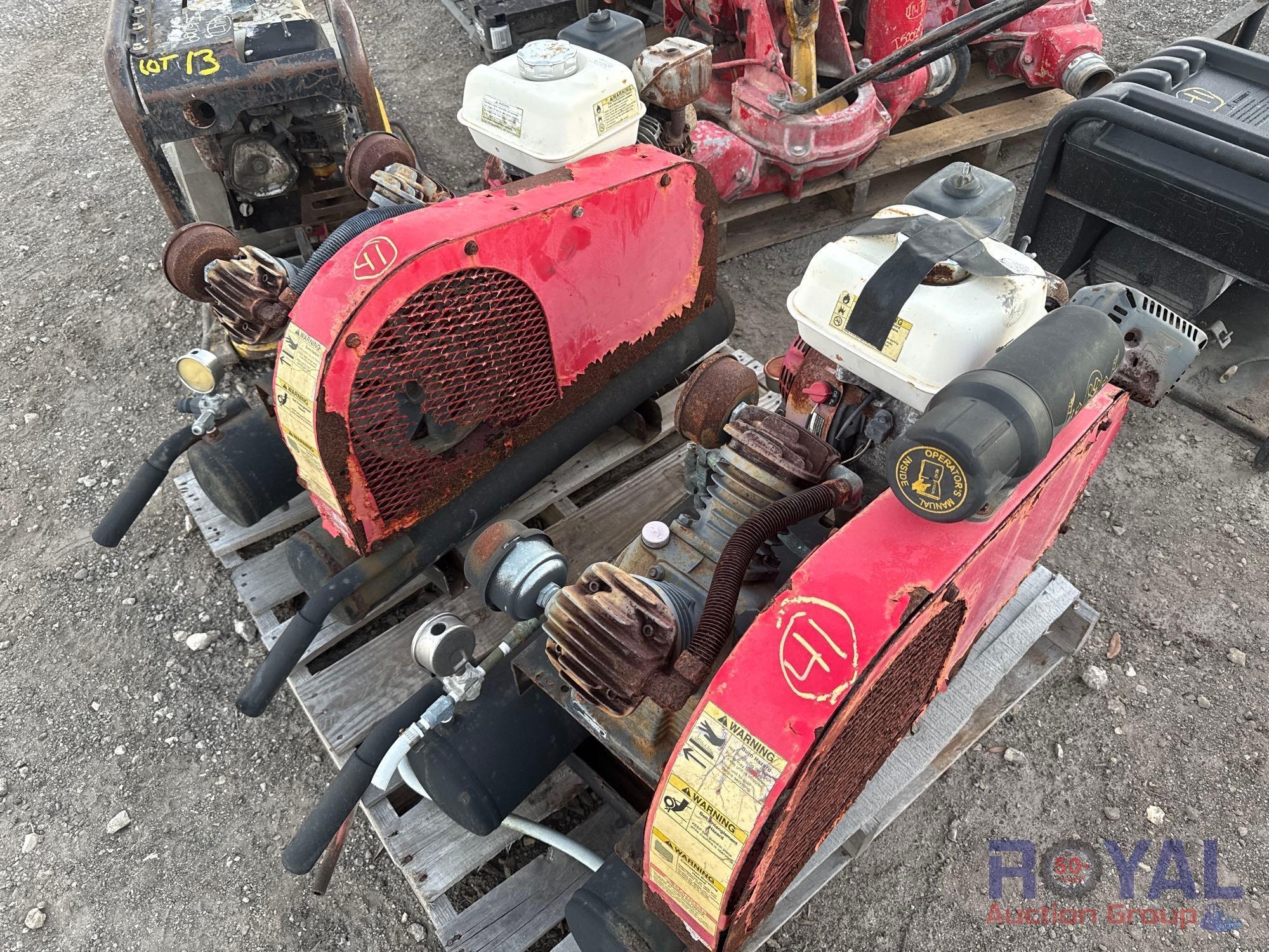 2 Northstar Dual Tank Air Compressors (A55787)