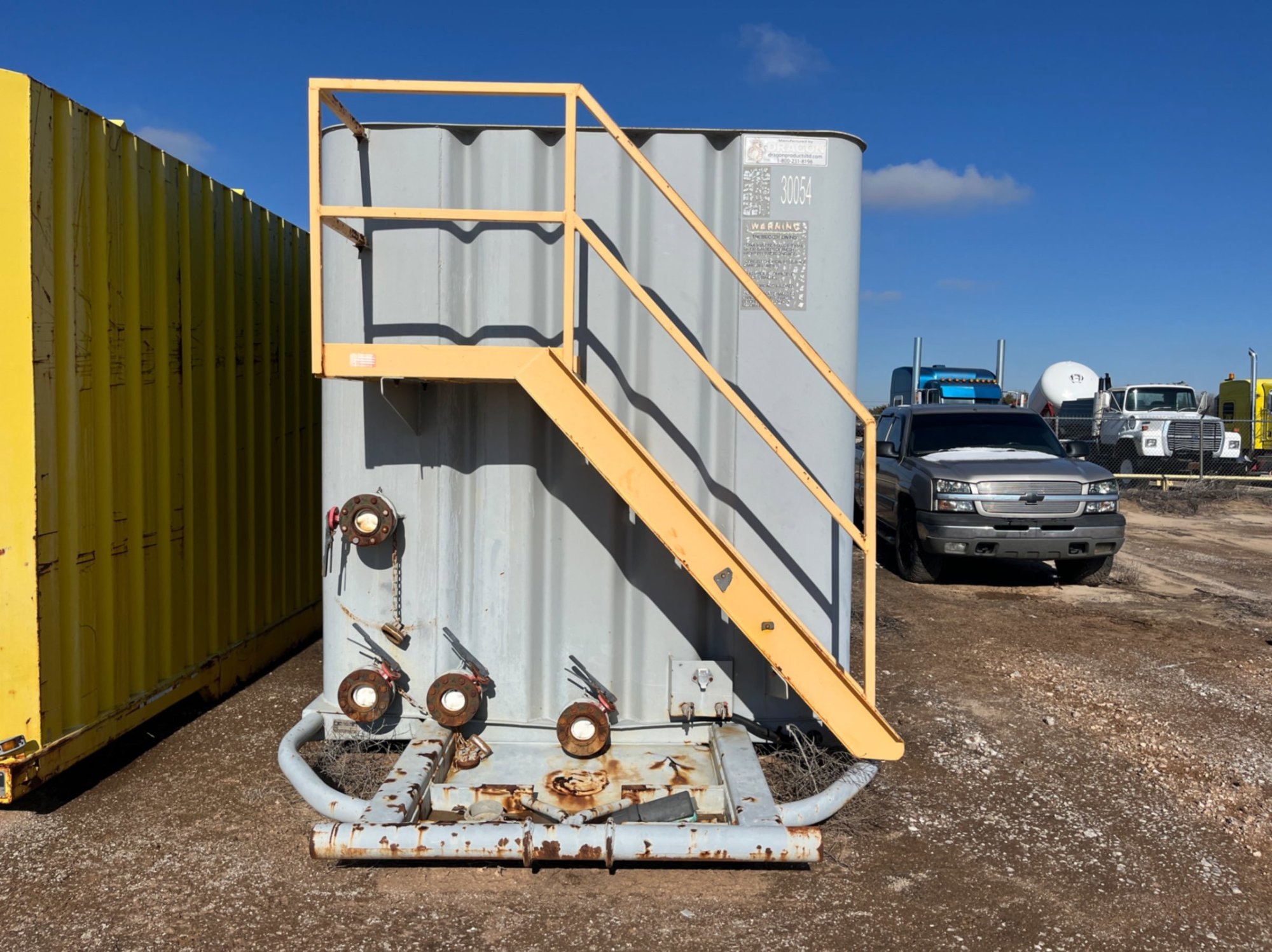 DRAGON 500 BBL ACID TANK (A58214)