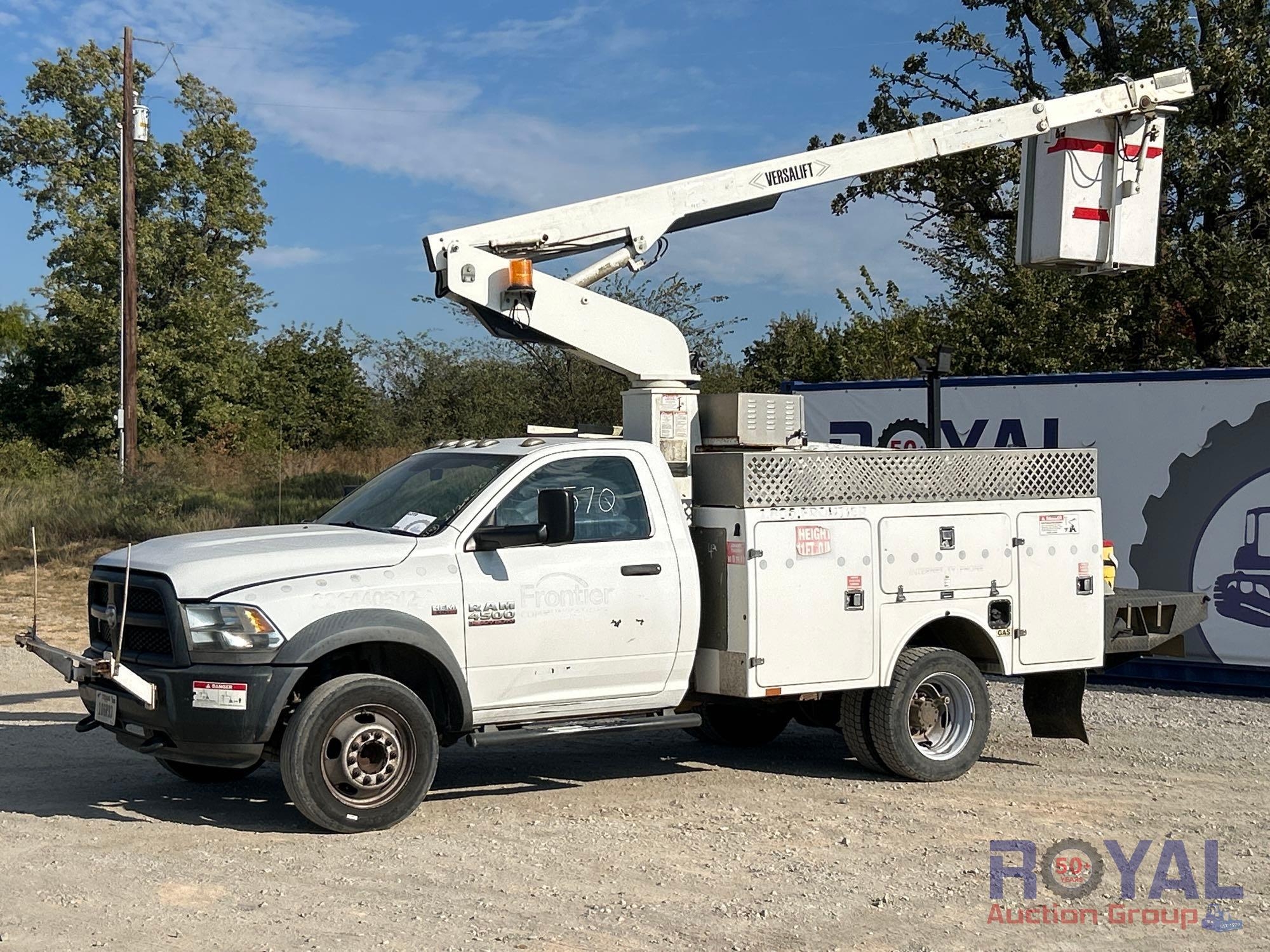 2014 Dodge Ram 4500 Versalift Bucket Truck (A55973)