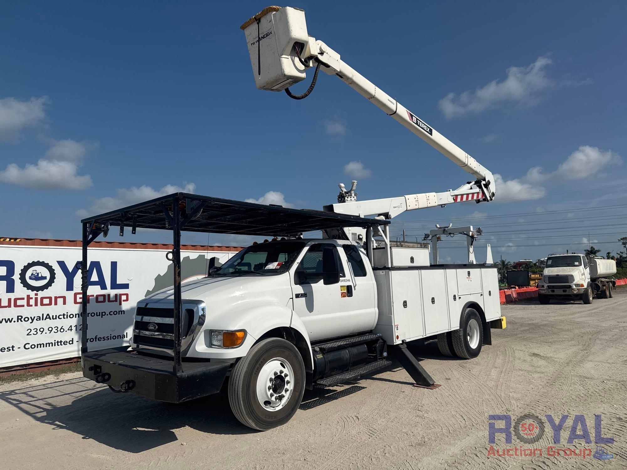 2015 Ford F-750 Terex Hi-Ranger 5TC-55 55ft Bucket Truck (A46683)