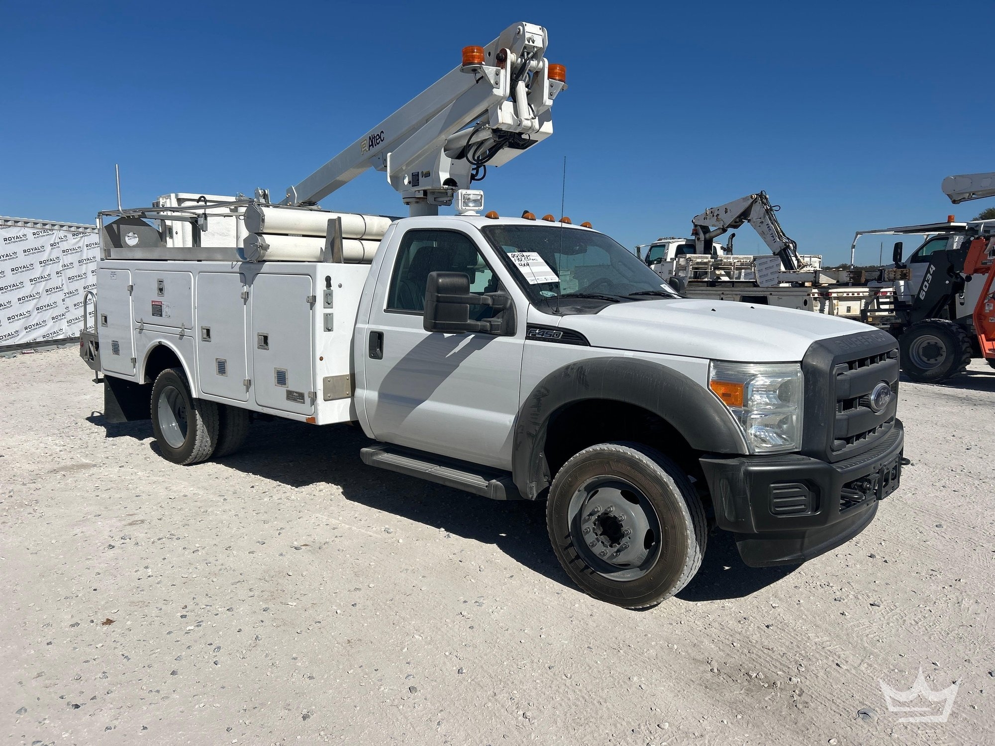 2012 Ford F-450 4x4 Altec AT200A 30ft Bucket Truck (A61573)