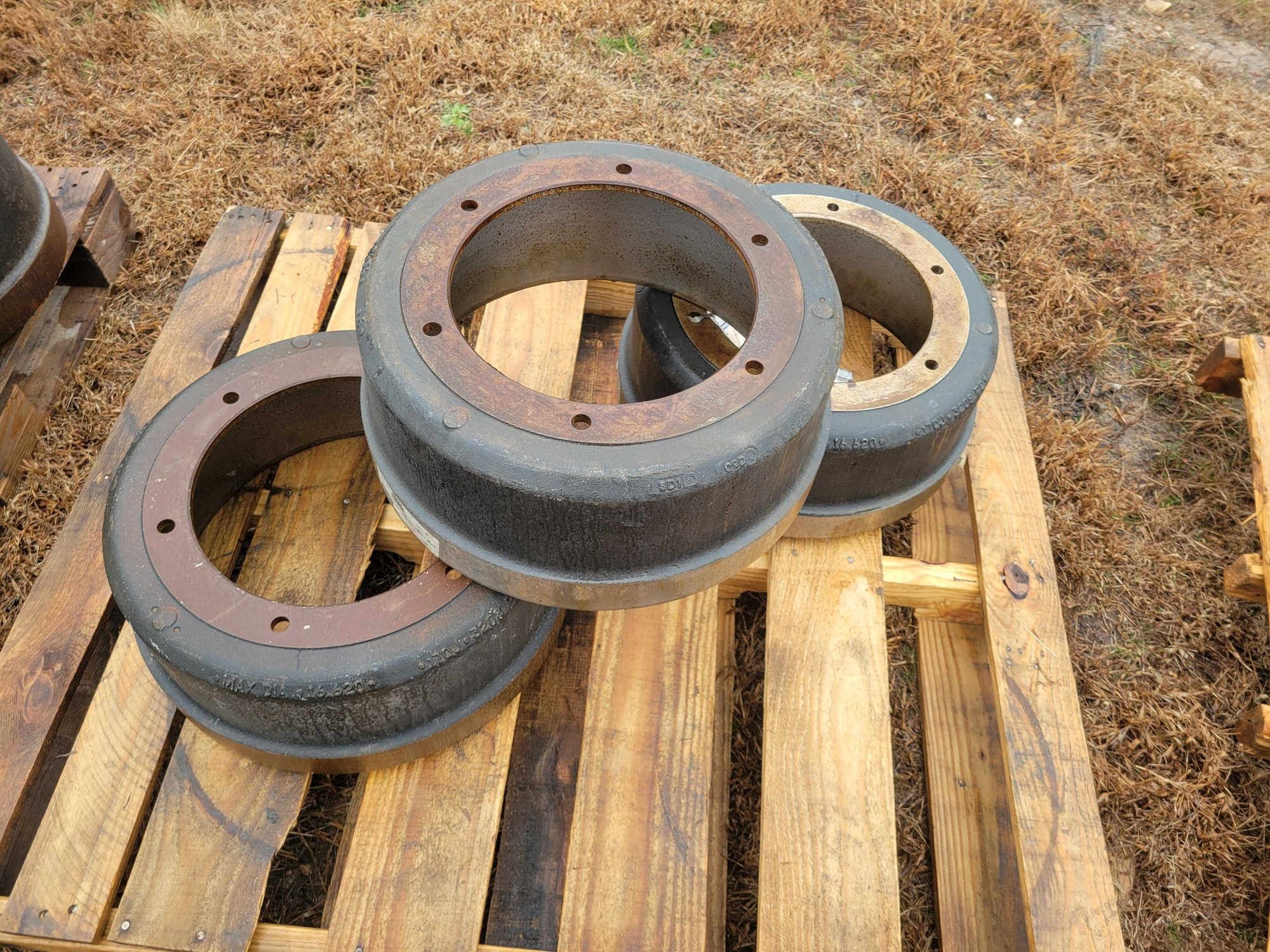 3 Brake Drums (A62613)