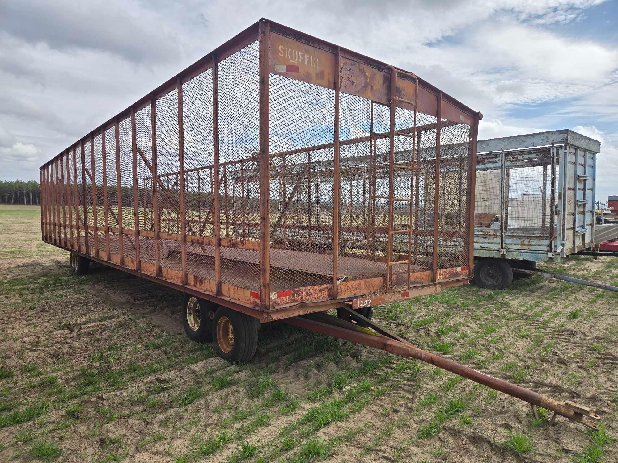 PEERLESS 10 BALE COTTON WAGON (A63745)