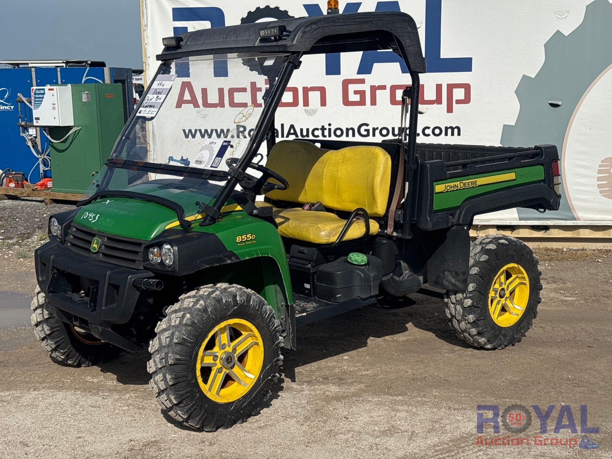 2017 John Deere 855D 4x4 Gator Utility Cart (A46684)