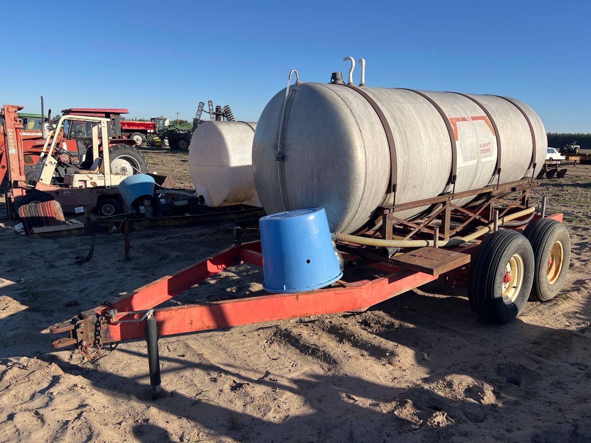 1000 GALLON ALUMINUM NURSE TANK (A63290)