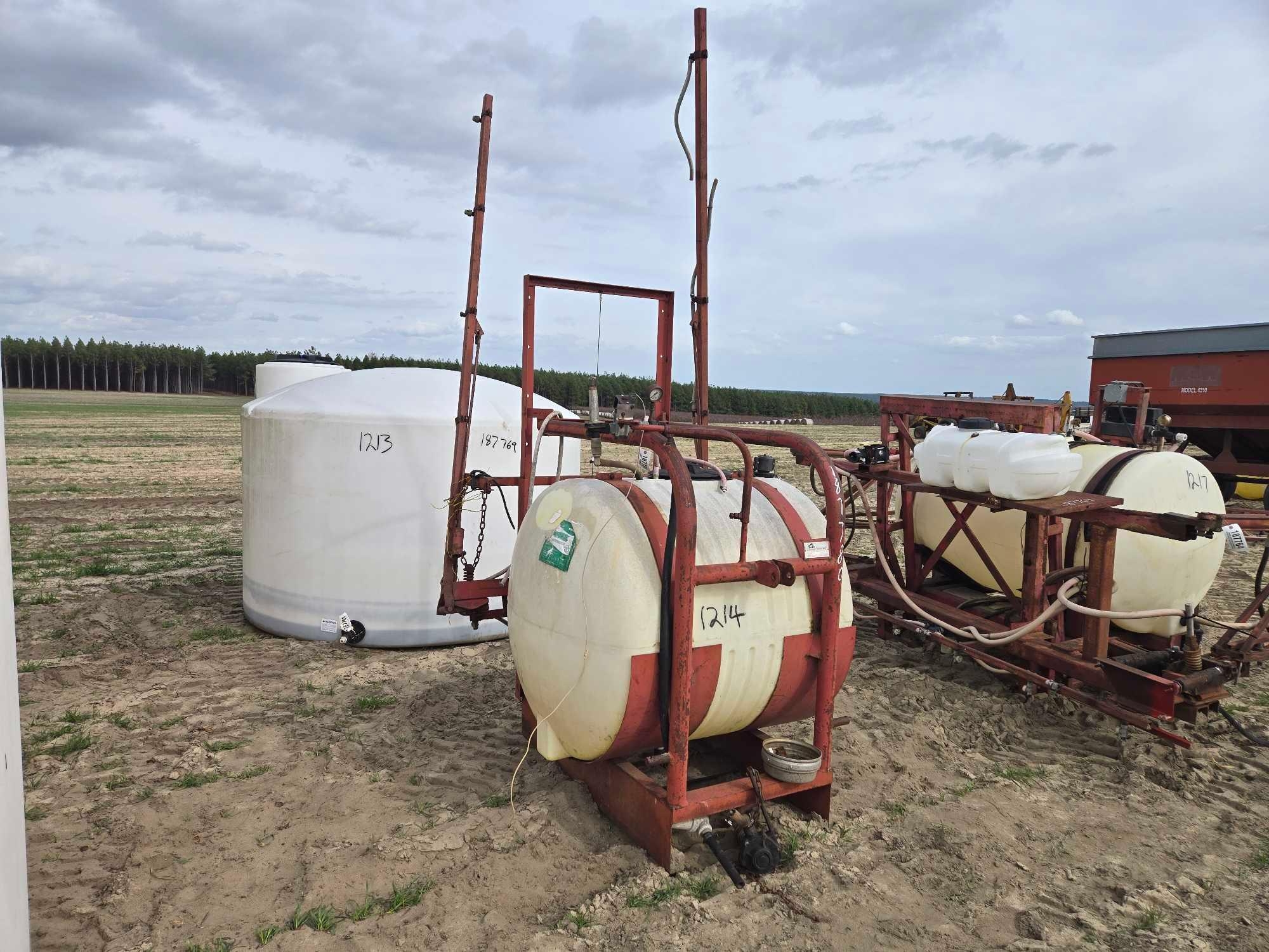 BURROUGHS 175 GAL 3PT SPRAYER (A63745)