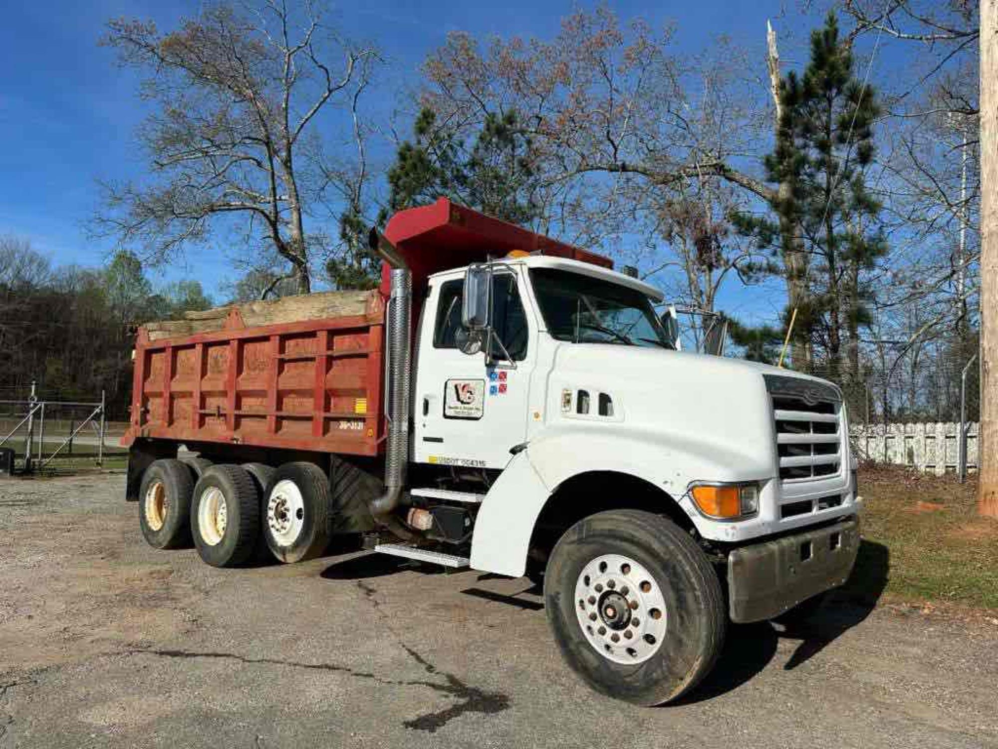 2000 Sterling L9511 Triaxle Dump Truck, VIN # 2FZNNWYB8YAB42893 (A65563)