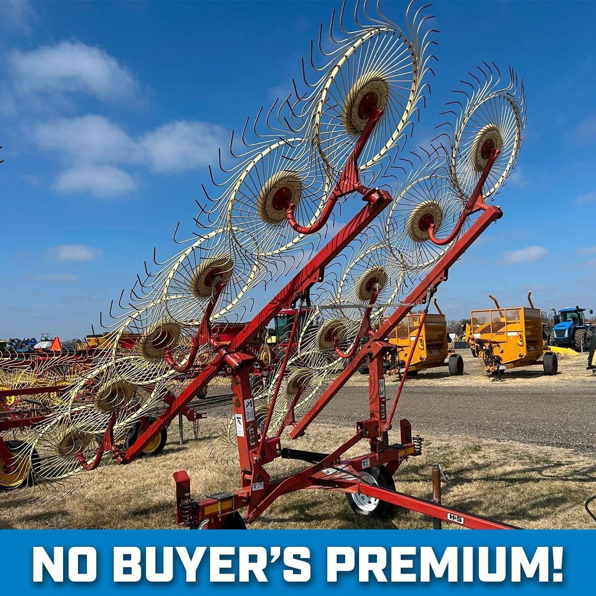 2011 New Holland HT154 Rake (A63688)