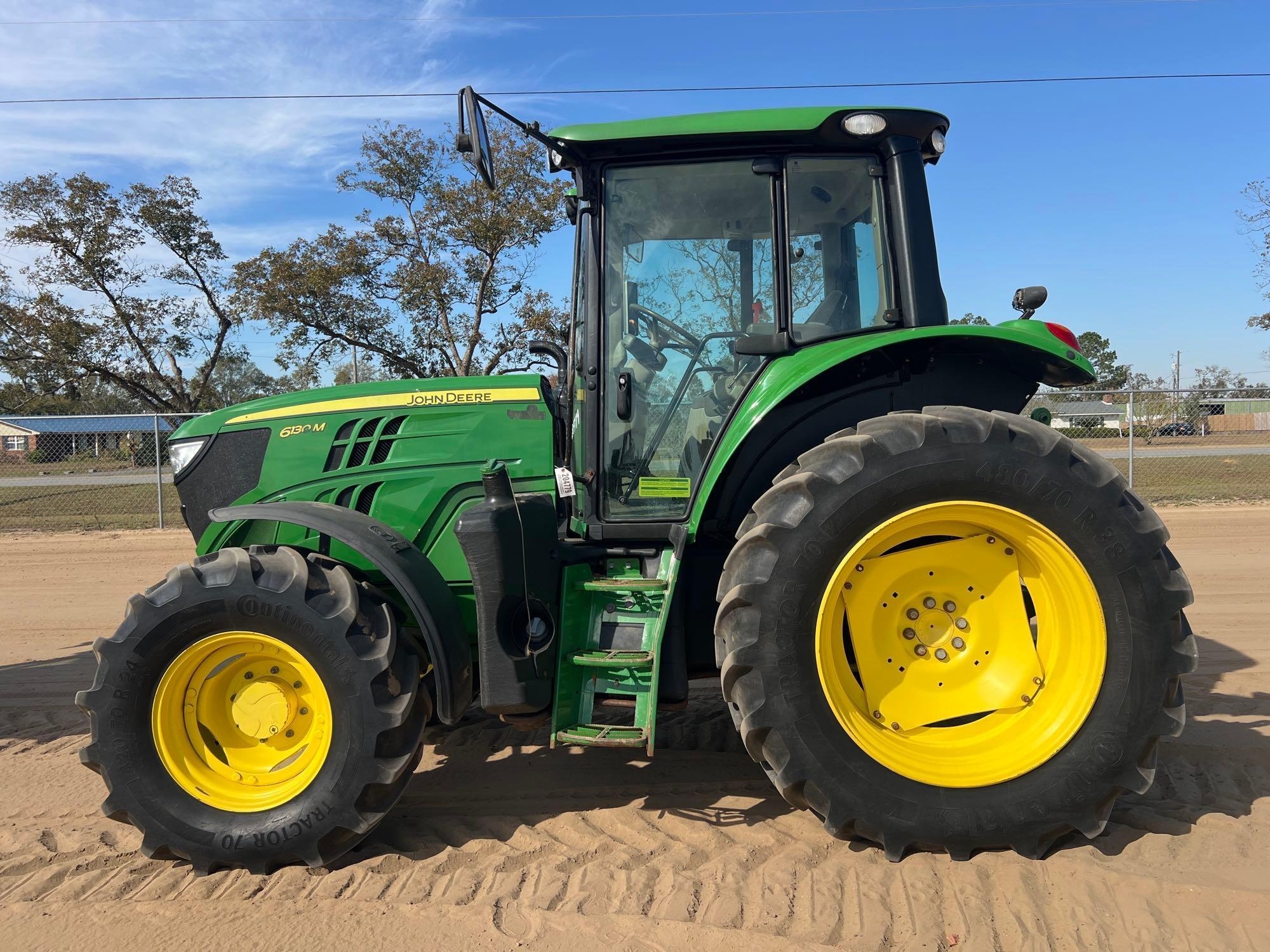 JOHN DEERE 6130M TRACTOR (A57192)