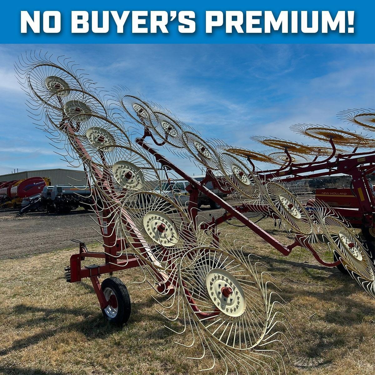 H&S V-12 Rake (A63688)