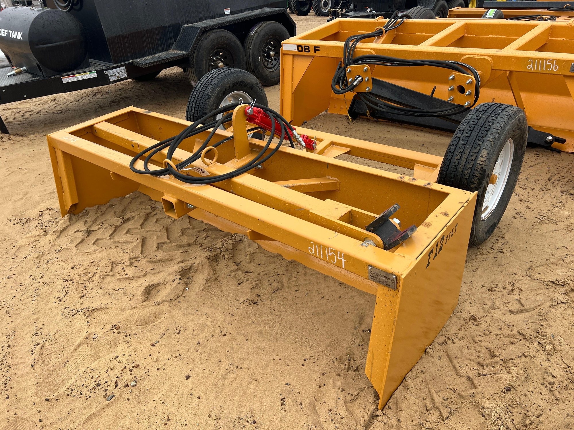 UNUSED INDUSTRIAS AMERICA F07-7' LAND LEVELER (A62130)