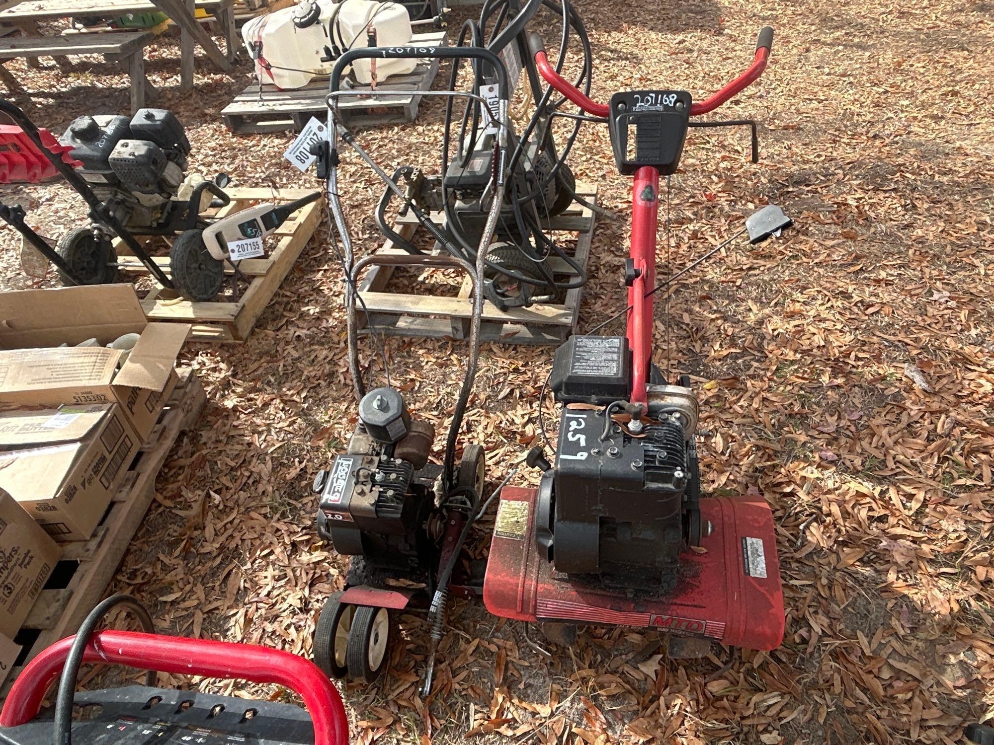 EDGER & FRONT TINE TILLER (A58374)