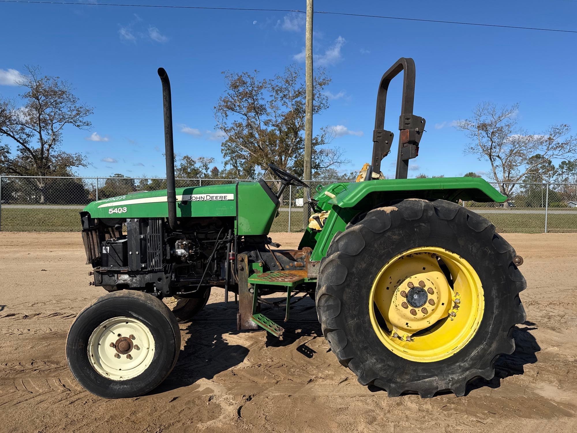 JOHN DEERE 5403 TRACTOR (A57192)