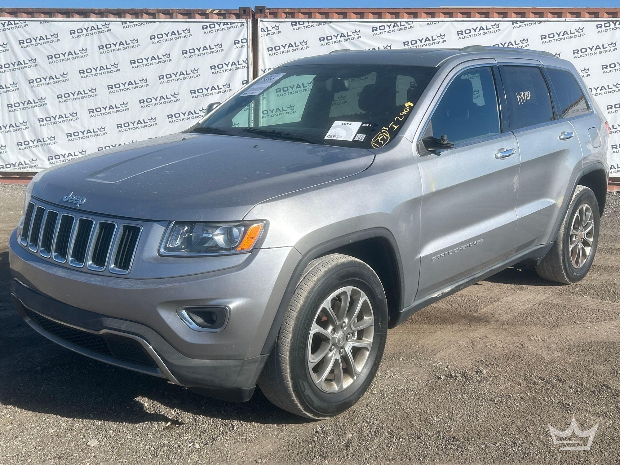 2014 Jeep Grand Cherokee 4X4 SUV (A61574)