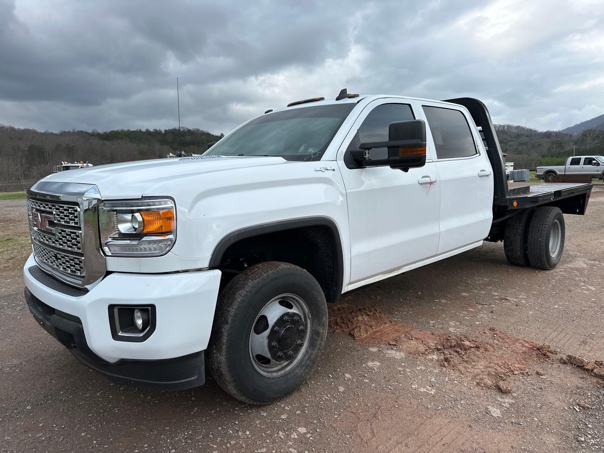 2016 GMC Sierra Flatbed Truck, VIN # 1GD42WC83GF101701 (A65563)
