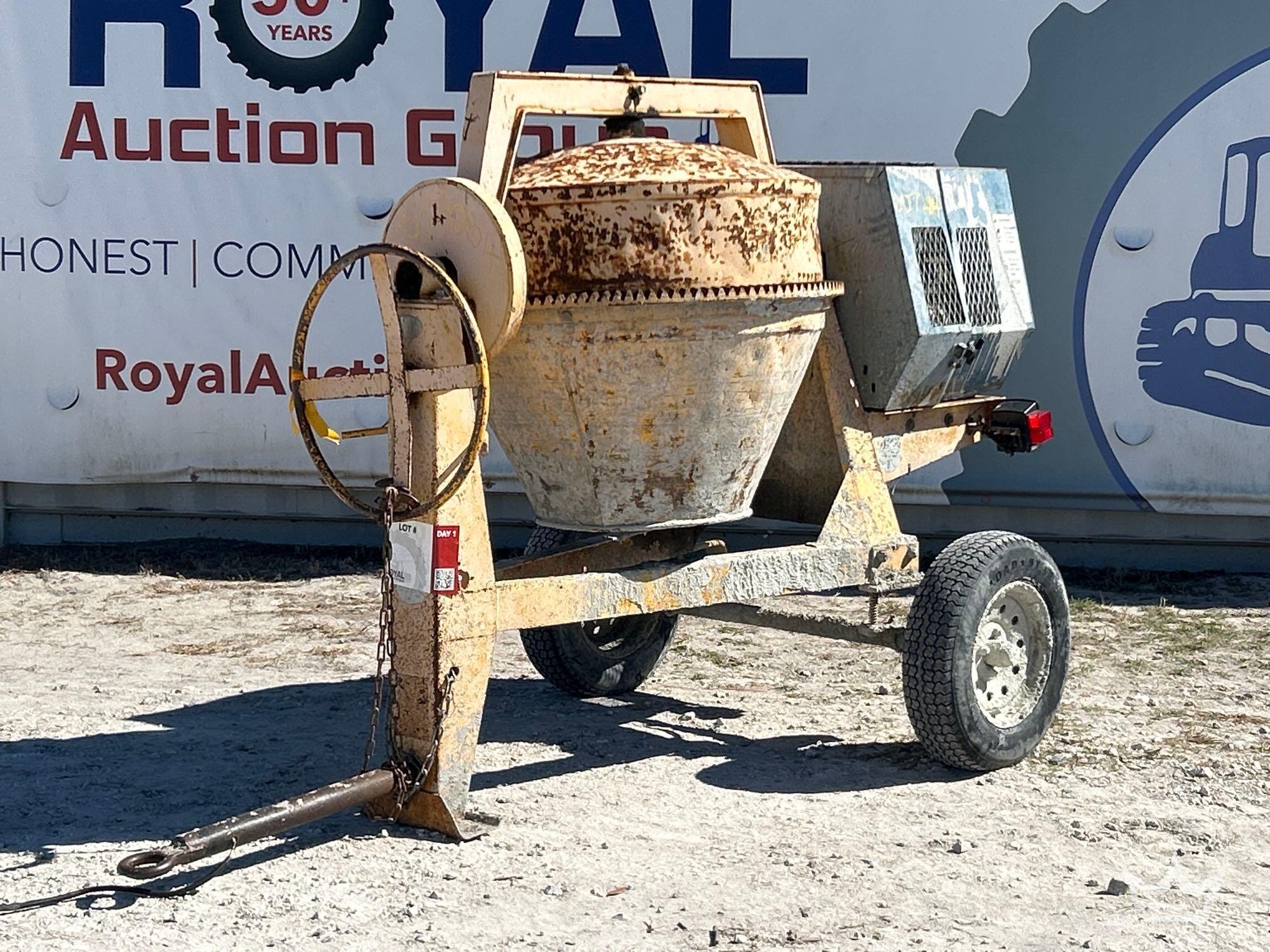 2004 950M Towable Cement Mixer (A55851)