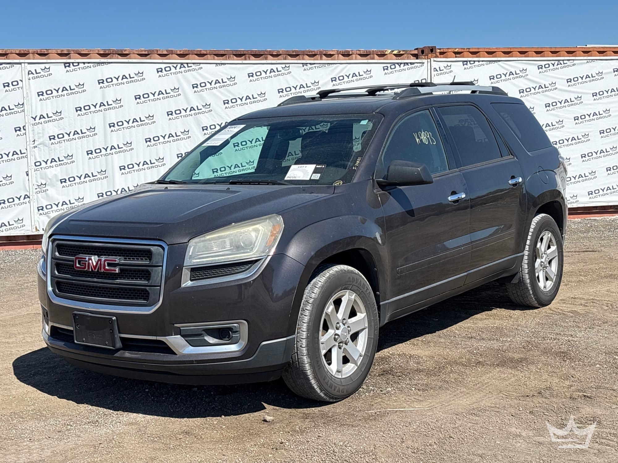 2014 GMC Acadia AWD SUV (A61574)