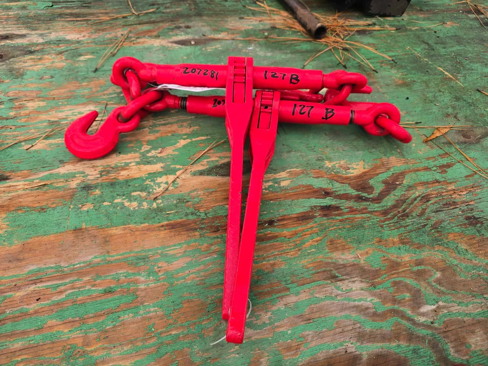 (2) 3/8"x1/2" RATCHET BINDERS (A52708)