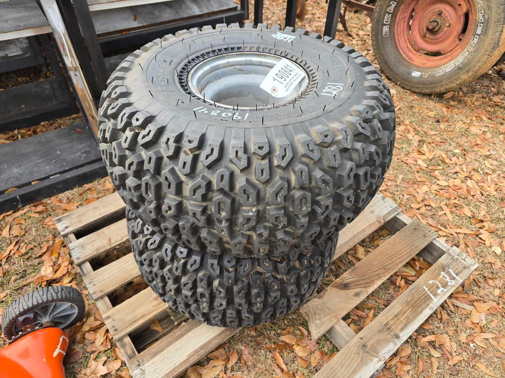 (2) CARLISLE AT25X12-19 TIRES & RIMS (A58374)