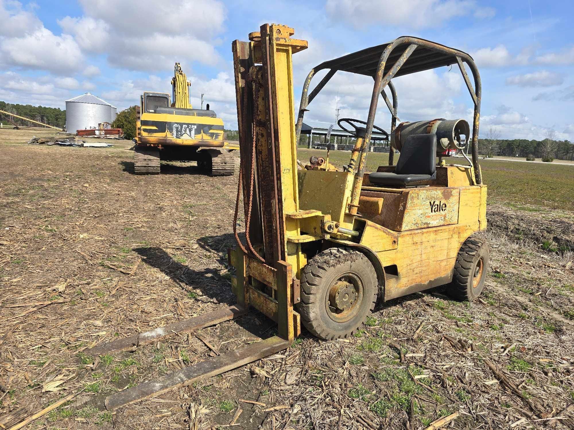 YALE FORKLIFT (A63291)