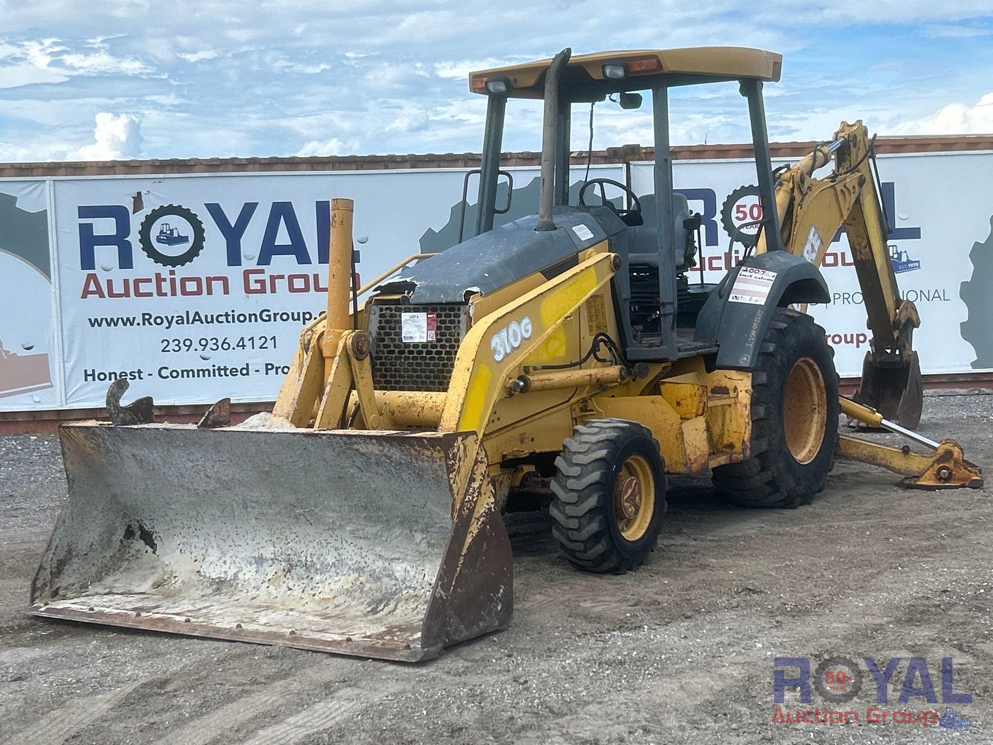 2004 John Deere 310G 4x4 Loader Backhoe (A55787)