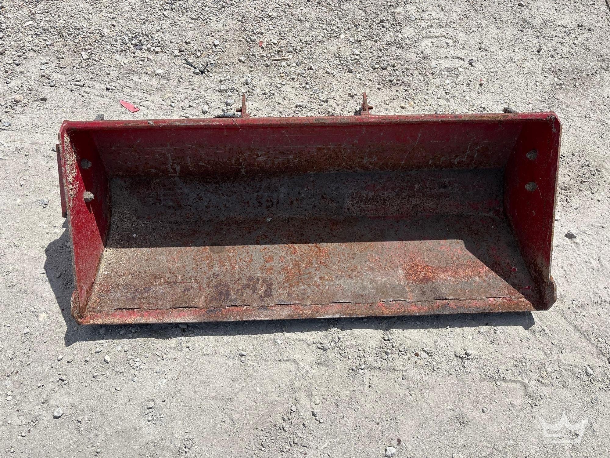 Steiner 48in Front Loader Tractor Bucket Attachment (A64553)